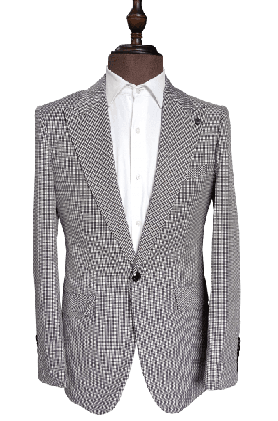 Reid Grey & Black check Blazer