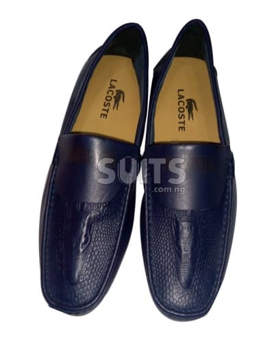 Blue Leather Loafer
