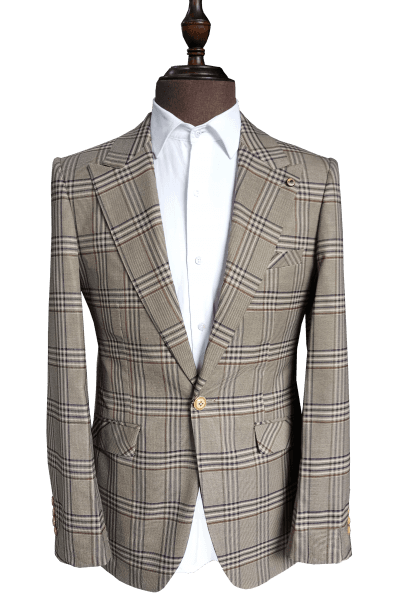 Brown, Navy blue & Chocolate brown Blazer