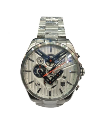 Tag Heuer V4 Silver Chronograph Watch