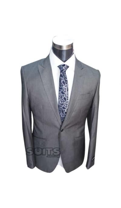 Grey hidden stripes Suit