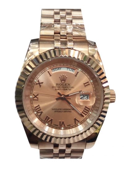 Rolex Oyster Perpetual Rose Gold Watch
