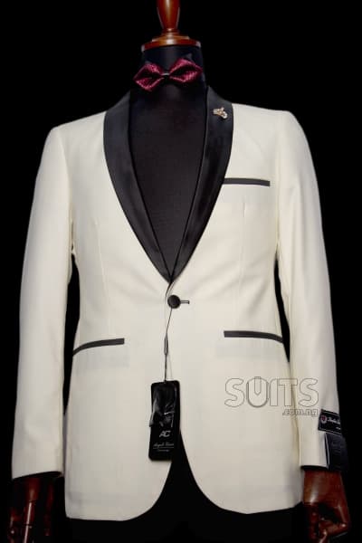 Plain white Tuxedo