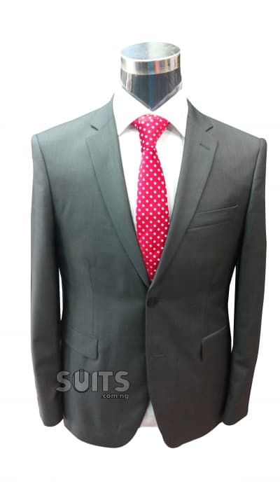 Plain Brownish Grey Suit by Gavino Gilberto
