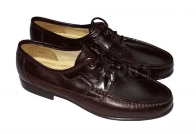 Brown Leather Derby Shoe