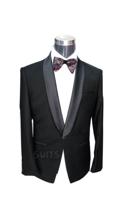 Plain Black Tuxedo