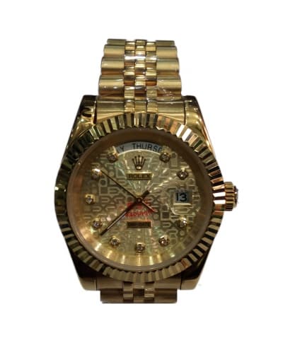 Rolex Gold Quartz Watch