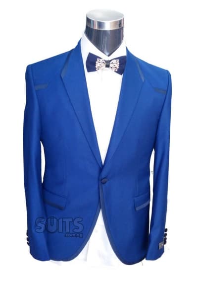 Plain Blue Tux