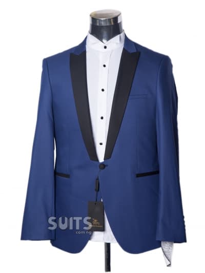 Royal blue Tuxedo