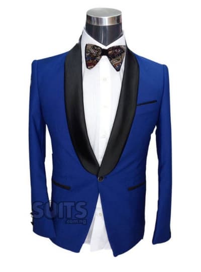Royal blue Tuxedo